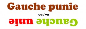 Gauche pas unie = gauche punie
